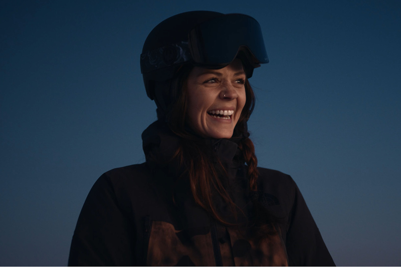 Woman in Ski Gear 